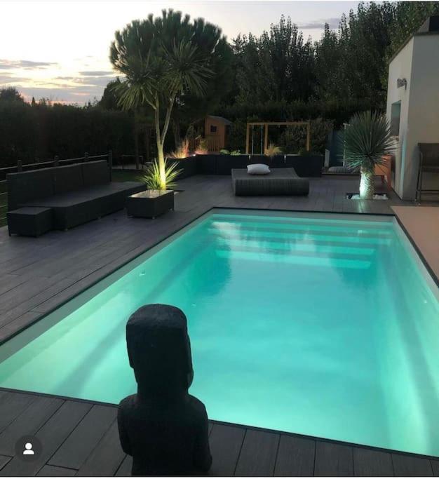 弗丹Maison De Vacances Contemporaine Avec Piscine别墅 外观 照片